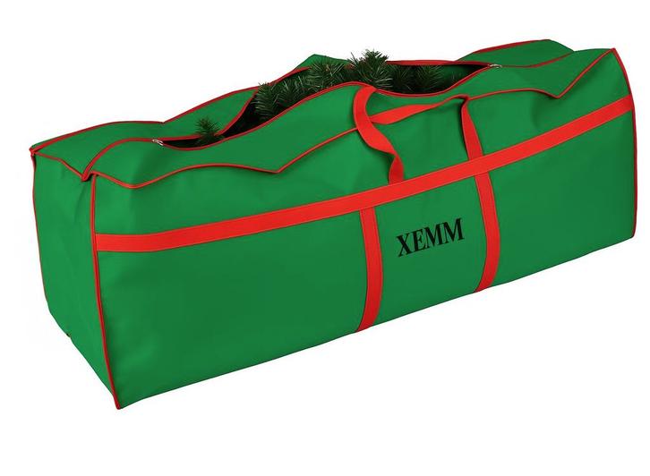 XEMM Kunstkerstboom Opbergtas - 120x43x25cm - Groen, Diversen, Kerst, Nieuw, Verzenden