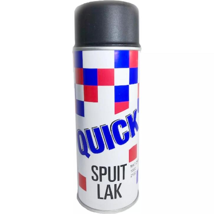 Quick Matte zwarte lak - 400ml - Duurzaam en krasbestendig, Fietsen en Brommers, Fietsonderdelen, Algemeen, Overige typen, Nieuw