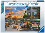 Ravensburger puzzel 2000 stukjes romantische avond Parijs