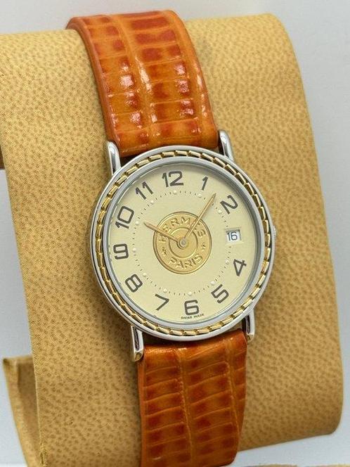 Hermès - Paris Sellier - Zonder Minimumprijs - 82.03 -, Sieraden, Tassen en Uiterlijk, Horloges | Heren
