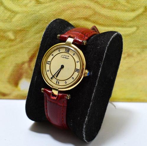 Cartier - Must de Cartier Vendome - 590003 - Heren -, Sieraden, Tassen en Uiterlijk, Horloges | Heren