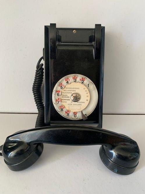 Plazolles - Analoge telefoon - Bakeliet, Antiek en Kunst, Kunst | Designobjecten