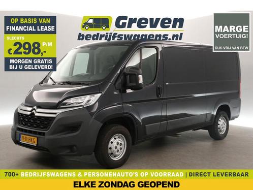 Citroën Jumper 33 2.0 BlueHDi L2H1 MARGE! Airco Cam €298pm, Auto's, Bestelauto's, Handgeschakeld, Diesel, Zwart, Citroën, Verzenden