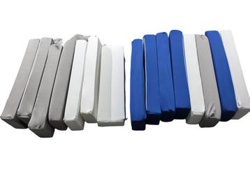 Soft Play Jenga Blokken | Wit/Blauw/Grijs | Tweedekansje beschikbaar voor biedingen