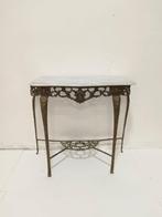 Wandtafel - Brons, Marmer - Bronzen console