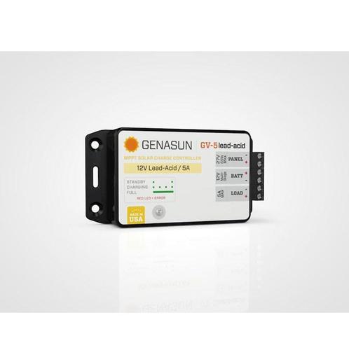 Genasun GV-5 MPPT - 5 Ampere Laadregelaar Lood en Gel, Watersport en Boten, Navigatiemiddelen en Scheepselektronica, Nieuw, Ophalen of Verzenden