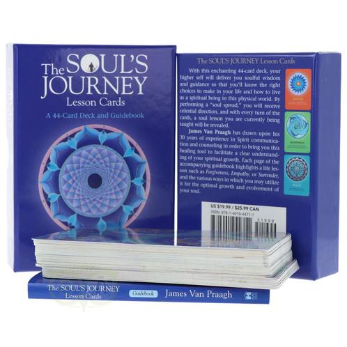 The Soul’s Journey Lesson Cards - James Van Praagh (Eng), Boeken, Overige Boeken, Nieuw, Verzenden