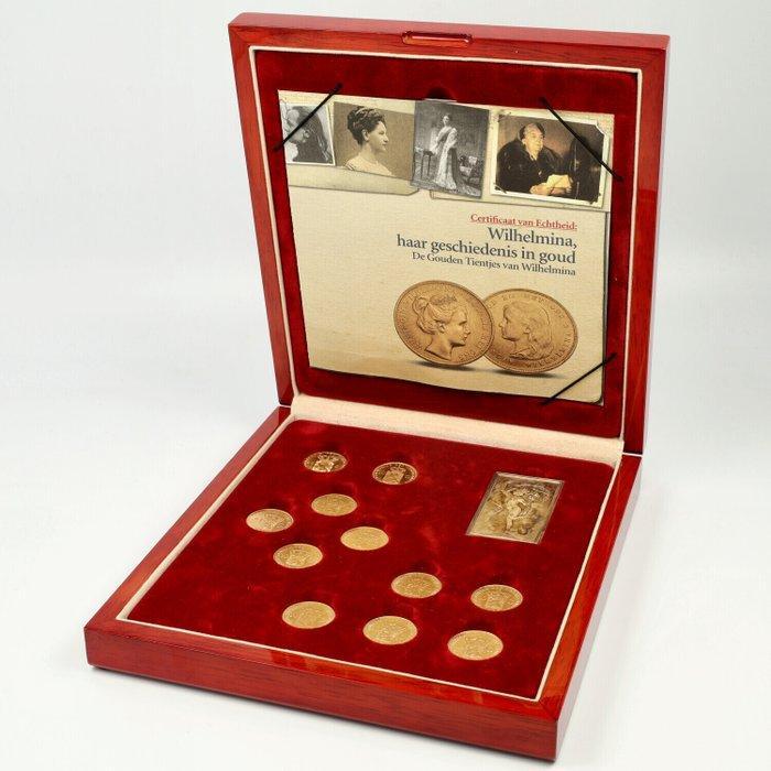 Nederland. 10 Gulden 1897/1933 - Wilhelmina, haar, Postzegels en Munten, Munten | Nederland