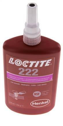 Loctite 222 Paarse 250 Ml Draadlock, Doe-het-zelf en Verbouw, Overige Doe-het-zelf en Verbouw, Nieuw, Verzenden
