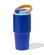 HEMA Drinkbeker 600ml rvs donkerblauw, Huis en Inrichting, Keuken | Servies, Verzenden, Nieuw