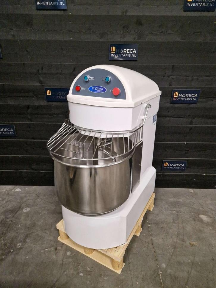 Maxima spiraalkneder | 60 liter | 25 kg | 2 snelheden, Zakelijke goederen, Horeca | Keukenapparatuur, Gebruikt, Bakkerij en Slagerij