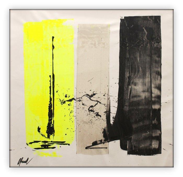 Giuseppe Panzica - Volume 3085 - Fluo (100x100 XXL), Antiek en Kunst, Kunst | Schilderijen | Modern
