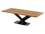Tuintafel Teakhout 240x100 cm Taranto Kruispoot Lesli Living, Tuin en Terras, Tuintafels, Verzenden, Nieuw