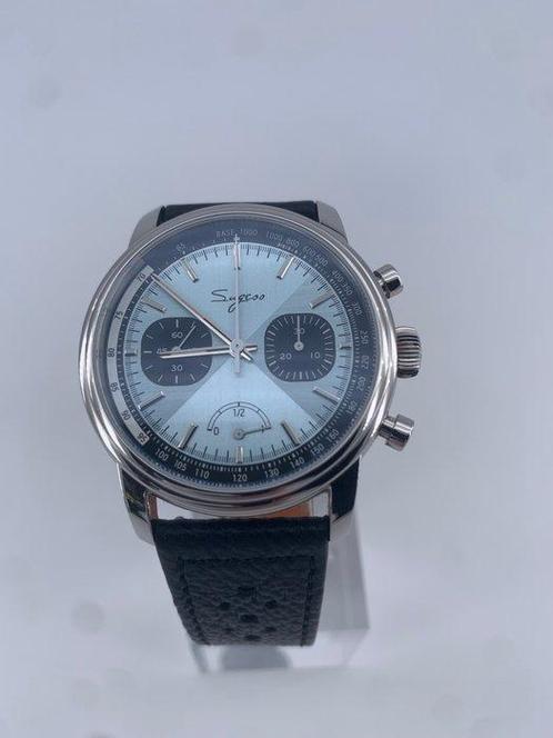 Sugess - Pilot Watch ST1906 Movement Handwind Chronograph, Sieraden, Tassen en Uiterlijk, Horloges | Heren