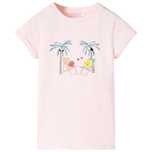 vidaXL Kindershirt 104 zachtroze, Kinderen en Baby's, Kinderkleding | Overige, Nieuw, Verzenden