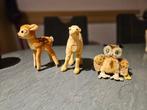 Collectie met dierenthema - Steiff Bambi, kameel, uil
