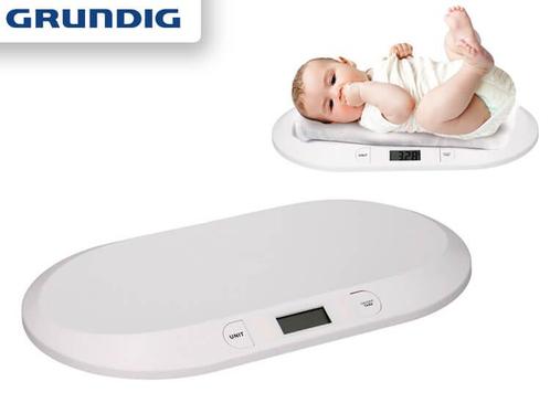 Grundig Babyweegschaal digitaal max 20kg - weegschaal - baby, Witgoed en Apparatuur, Weegschalen, Nieuw, Verzenden