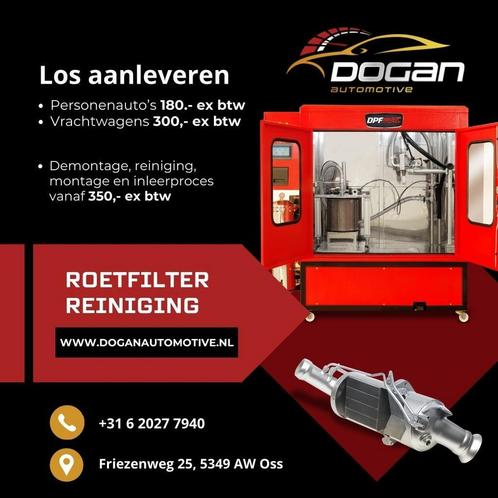 Roetfilter Reinigen, Spoelen Flushen Personen &amp; Vrachtautos, Diensten en Vakmensen, Auto en Motor | Monteurs en Garages, Apk-keuring