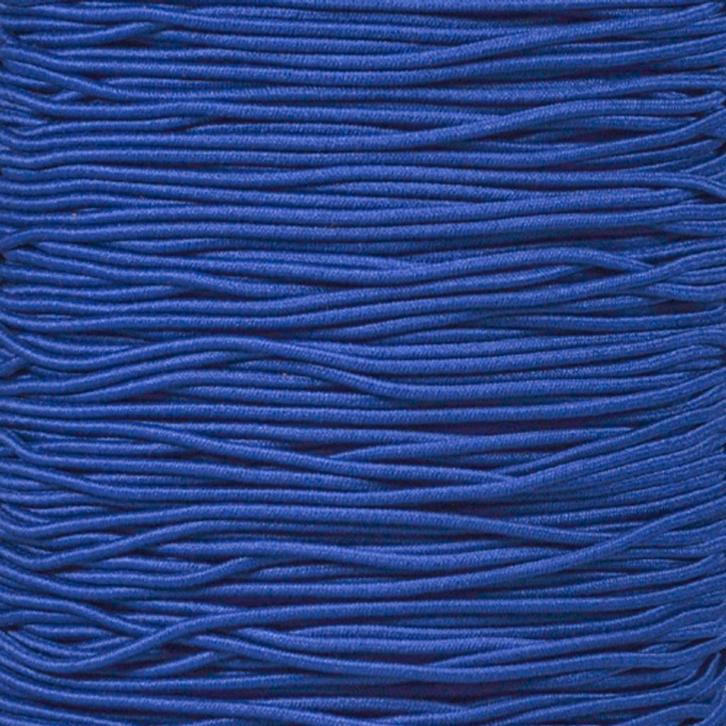 3mm Elastisch Touw - Blauw - 50 meter op rol, Hobby en Vrije tijd, Overige Hobby en Vrije tijd, Nieuw, Ophalen of Verzenden