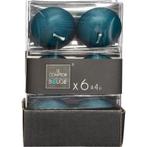Drijfkaarsen Turquoise Blauw 6 stuks, Ophalen of Verzenden, Nieuw