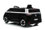 Kinderauto zwart, Volkswagen iD BUZZZ, 12V, RC, 1jr garantie, Kinderen en Baby's, Speelgoed | Speelgoedvoertuigen, Ophalen of Verzenden