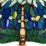 Tiffany tafellamp – Libellen & Cabochons – Ø 40 cm, Huis en Inrichting, Verzenden, Nieuw