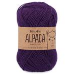 DROPS Alpaca Uni Colour - 4400 aubergine - Wol Garen, Ophalen of Verzenden, Nieuw