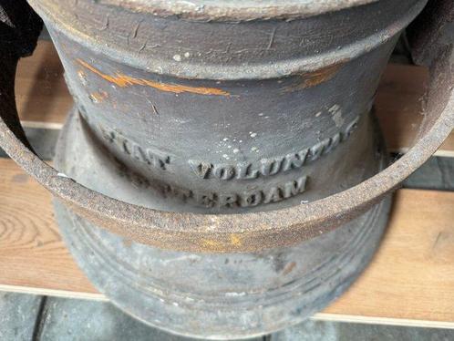 Scheepsbel - S.S. FIAT VOLUNTAS Rotterdam - Gietijzer, Antiek en Kunst, Curiosa en Brocante
