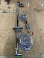 Bossini glijstang 66 cm met handdouche chroom geribbelde, Ophalen of Verzenden, Nieuw, Chroom, Douche