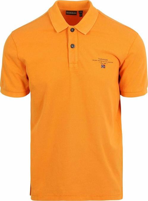 Napapijri Polo Elbas Oranje maat S Heren, Kleding | Heren, Polo's, Oranje, Nieuw, Maat 46 (S) of kleiner, Verzenden
