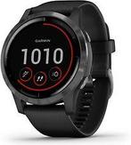 Garmin Vivoactive 4 45 mm zwart met een zwarte siliconen, Verzenden, Gebruikt