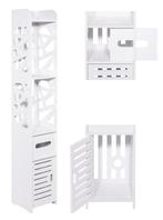 Badkamerkast compact 5 planken voor babyproducten en badk..., Huis en Inrichting, Badkamer | Badkamermeubels, (Half)hoge kast