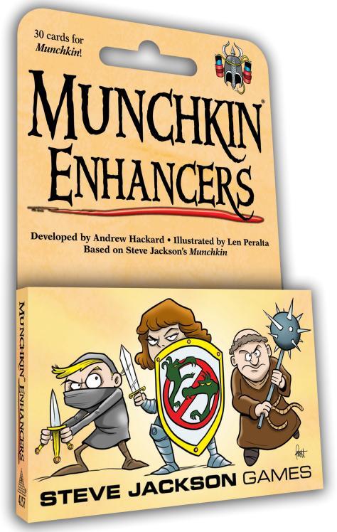 Munchkin - Enhancers | Steve Jackson Games - Kaartspellen, Hobby en Vrije tijd, Gezelschapsspellen | Kaartspellen, Nieuw, Verzenden