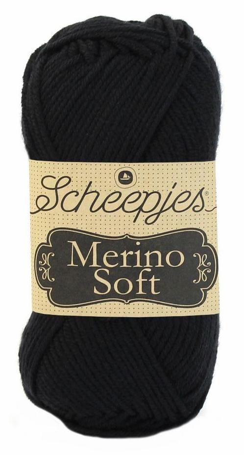 Scheepjes Merino Soft - 601 pollock - Wol Garen, Hobby en Vrije tijd, Breien en Haken, Ophalen of Verzenden