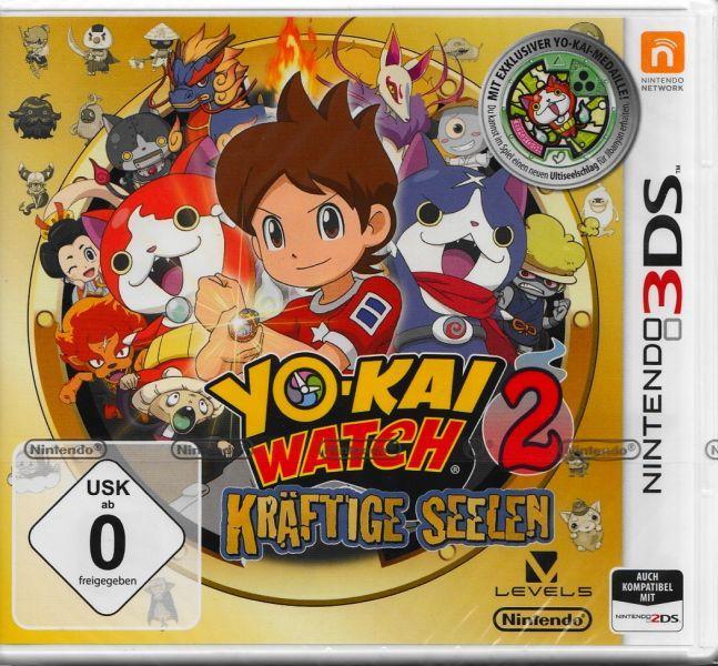 Yo-Kai Watch 2 Fleshy Souls-Duits (3DS) NIEUW, Spelcomputers en Games, Games | Nintendo 2DS en 3DS, Nieuw, Ophalen of Verzenden