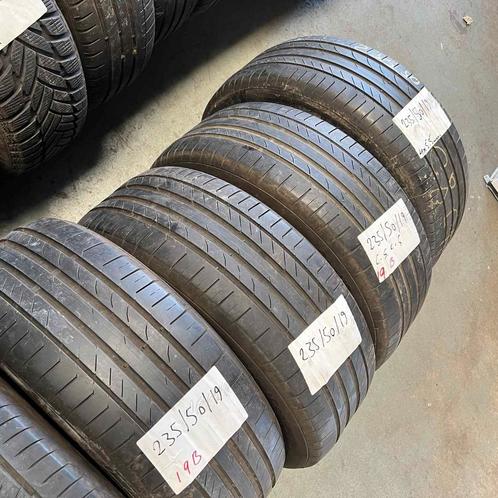 4 x Continental SportContact 5 235-50-19 Zomerbanden 5,5mm, Auto-onderdelen, Banden en Velgen, 19 inch, Zomerbanden, 235 mm, Personenwagen