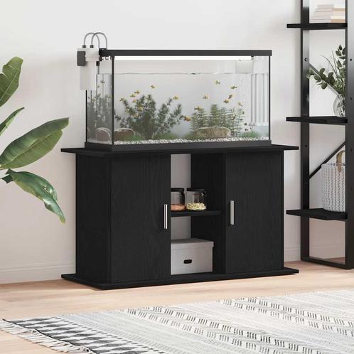 vidaXL Aquariumstandaard 101x41x58 cm spaanplaat zwart, Dieren en Toebehoren, Overige Dieren-accessoires, Nieuw, Verzenden