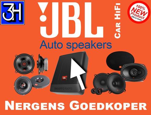 JBL autospeakers in alle maten voor de laagste prijs van NL, Auto diversen, Autospeakers, Nieuw, Ophalen of Verzenden