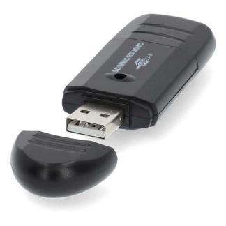 USB kaartlezer | Nedis (Geschikt voor SD/SDHC/MMC), Computers en Software, Geheugenkaartlezers, Nieuw, Verzenden