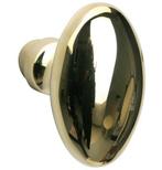 Knopkruk Ei 65x38 mm messing gelakt, Ophalen of Verzenden, Nieuw