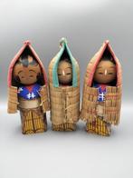Creatieve Japanse kokeshi-poppen - Hout - Japan - Shwa