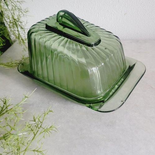 Royal Leerdam - A.D. Copier - Boterschotel - Kaasstolp, Art, Antiek en Kunst, Kunst | Designobjecten