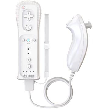 Thredo Remote Controller + Nunchuk voor Nintendo Wii / Wii U beschikbaar voor biedingen
