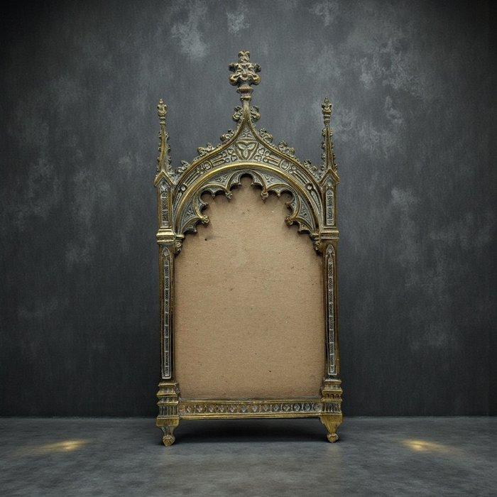 Lijst- Sacra de Altar - 28 cm - Brons, Antiek en Kunst, Kunst | Niet-Westerse kunst