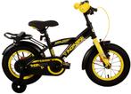 Volare Thombike Kinderfiets - Jongens - 12 inch - Zwart Geel, Verzenden, Nieuw