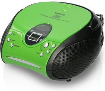 Lenco SCD-24 - Draagbare radio CD speler met aux-uitgang - G beschikbaar voor biedingen