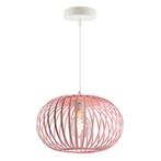 Roze kinder hanglamp Lieve, metaal, industrieel, Ophalen of Verzenden, Nieuw