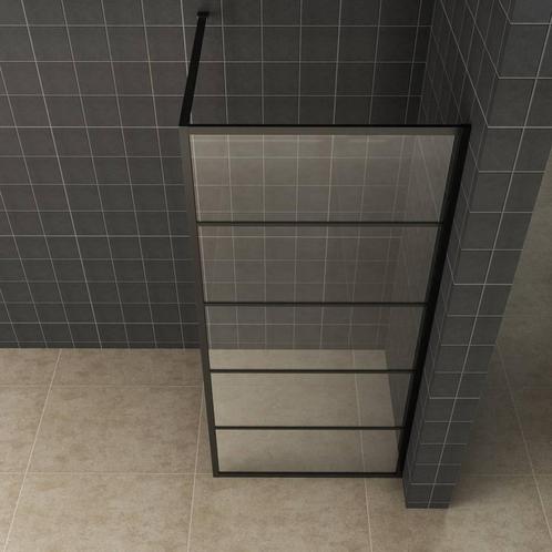 Aanbieding: Inloopdouche Horizon Inclusief Mat Zwart Raster, Doe-het-zelf en Verbouw, Sanitair, Ophalen of Verzenden