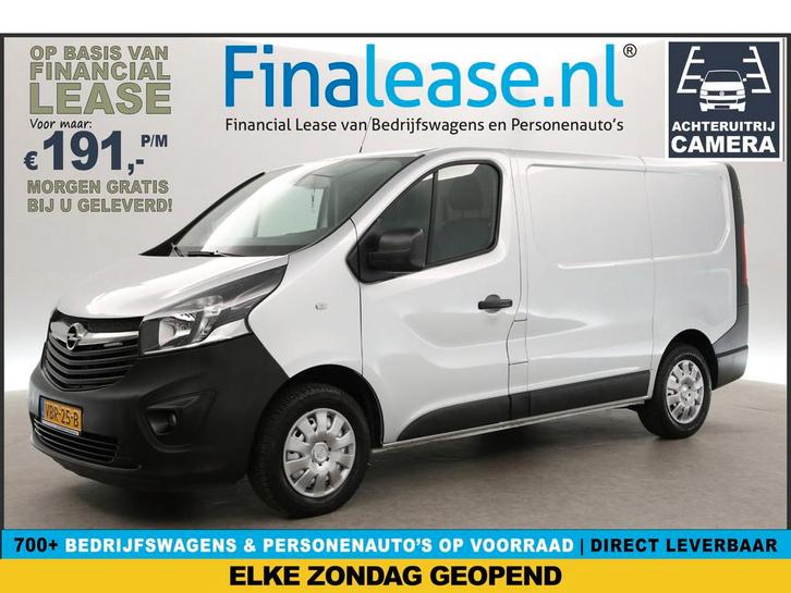 Opel Vivaro 1.6 CDTI L1H1 Airco Cruise Camera Parkeersens, Auto's, Bestelauto's, Lease, Handgeschakeld, Diesel, Opel, Zilver of Grijs