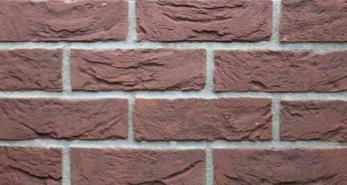 art. 8290 bakstenen dikformaat aubergine paars gevelstenen, Doe-het-zelf en Verbouw, Metselstenen, Bakstenen, Nieuw